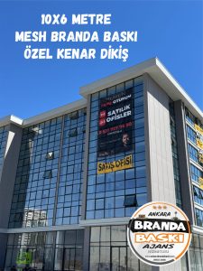 Mesh Branda Baskı